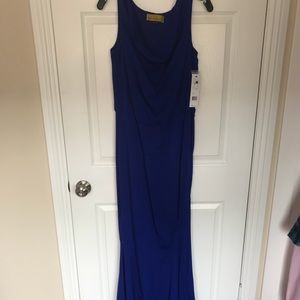 nicole miller royal blue dress